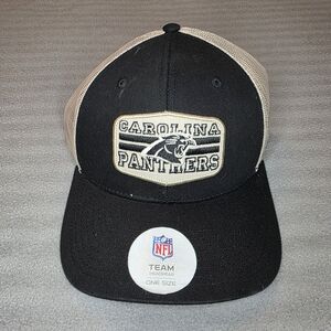 Carolina Panthers Black and Tan Cap